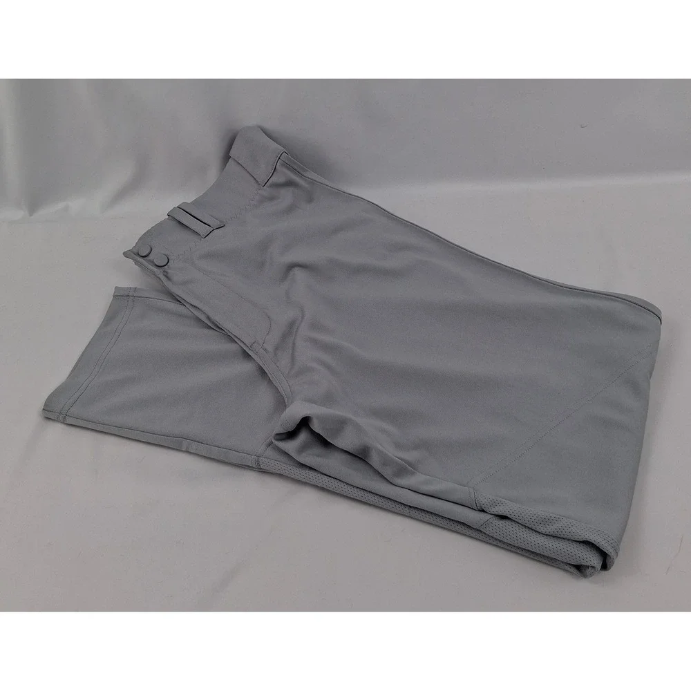 Baseball Tapered Pants Grey Adult Large DBB-SB100A-S01 Mens New - Picture 9 of 13